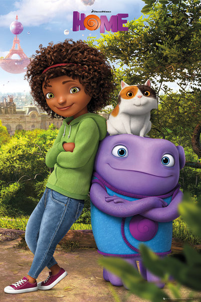 Плакат Home (Película, 2015) - Group