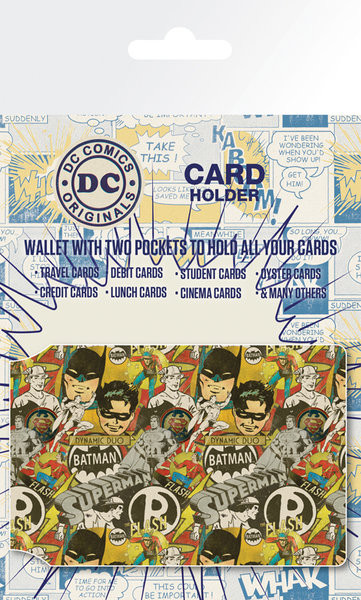 Card holder DC Comics - Retro Cast