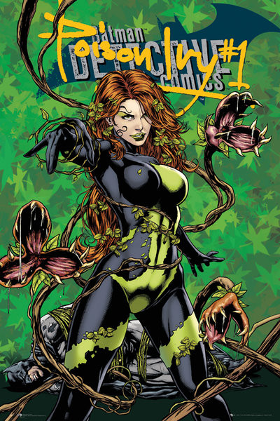 Poster, Quadro DC Comics Poison Ivy Posters de parede 3+1