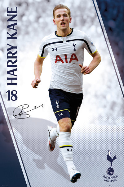 Плакат Tottenham Hotspur - Harry Kane 14/15