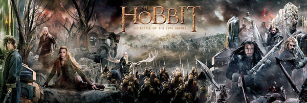 Плакат Lo Hobbit 3: La battaglia delle cinque armate - Collage