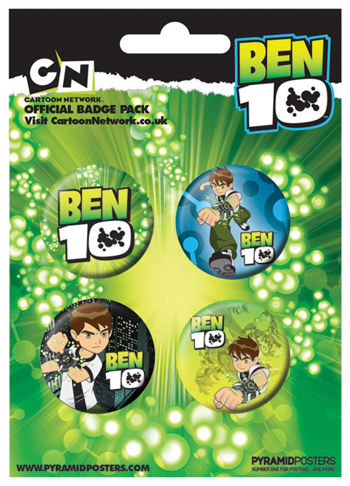 Conjunto de crachás Ben 10