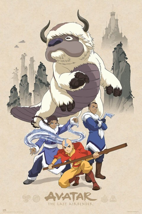 Плакат Avatar: The Legend of Aang