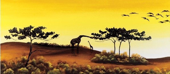 Giraffes, Africa Картина
