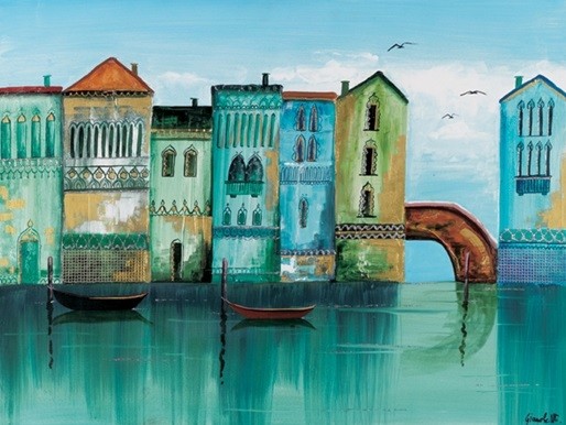 Blue Venice Картина
