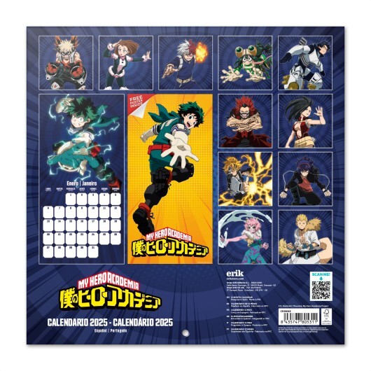 My Hero Academia Manga Set + 2023 Calender! high quality