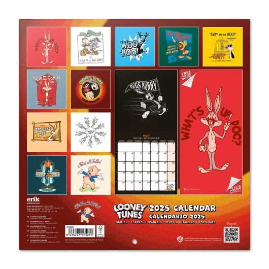 Looney Tunes - Wall Calendars 2025 | Buy at Europosters