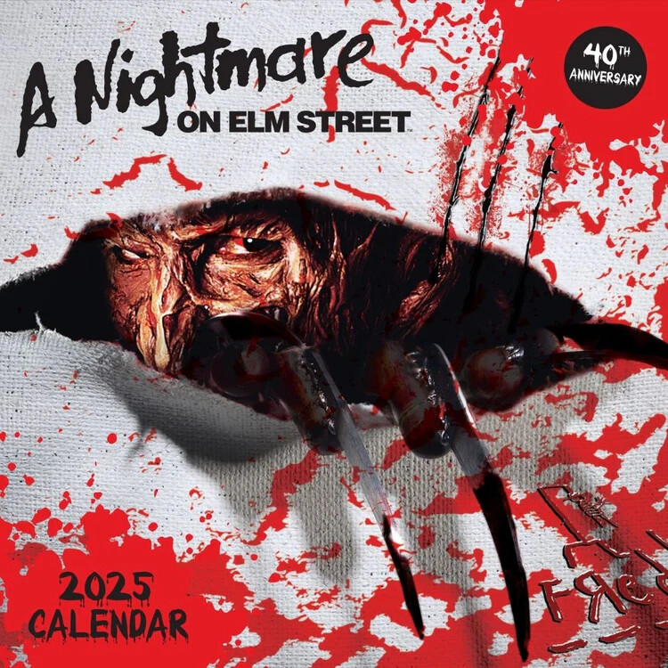 Календар 2027 A Nightmare On Elm Street Movie