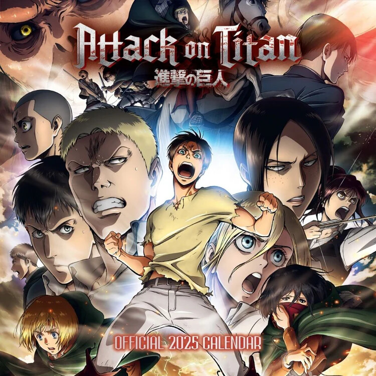 Kalenteri 2027 Attack On Titan