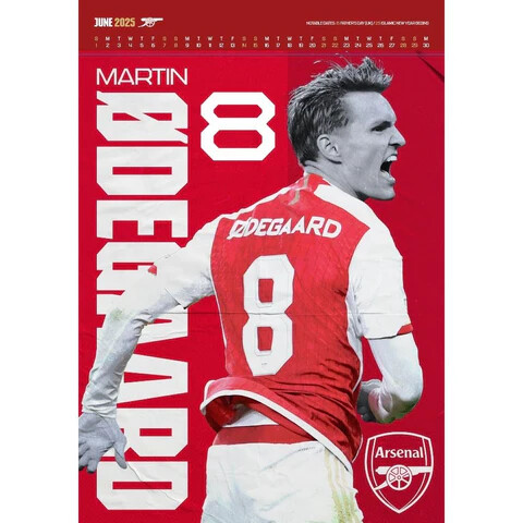 FC Arsenal - Wall Calendars 2025 | Buy at Europosters