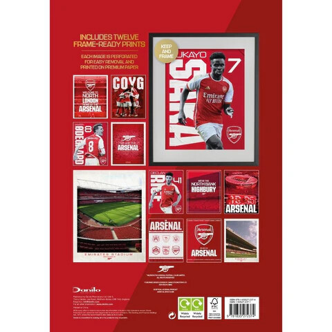 FC Arsenal - Wall Calendars 2025 | Buy at Europosters