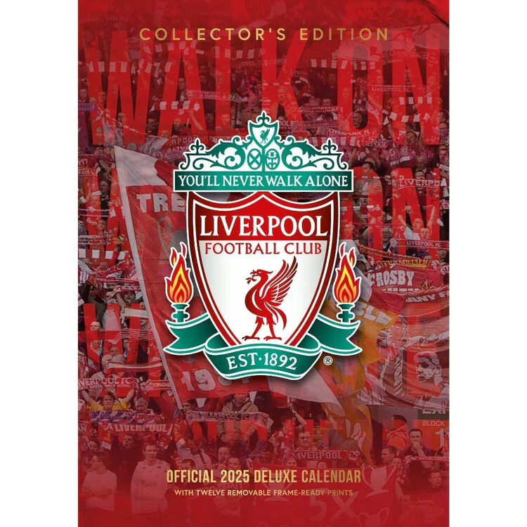 Calendar 2025 FC Liverpool
