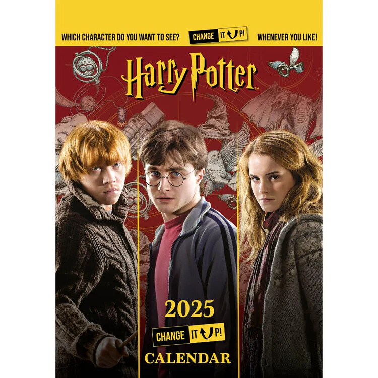 Calendário 2027 Harry Potter