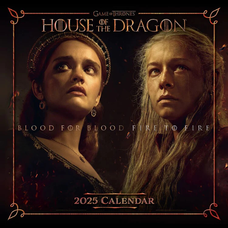 Календар 2027 House Of The Dragon