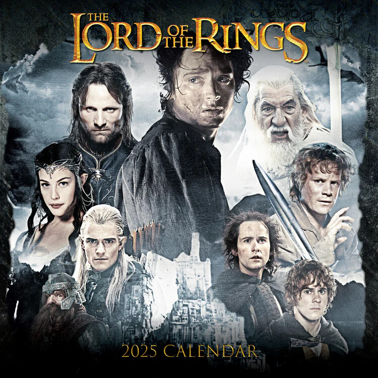 Календар 2027 Lord Of The Rings
