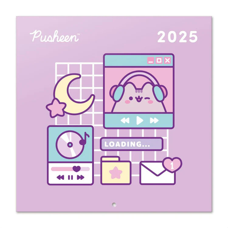 Calendar 2025 Pusheen