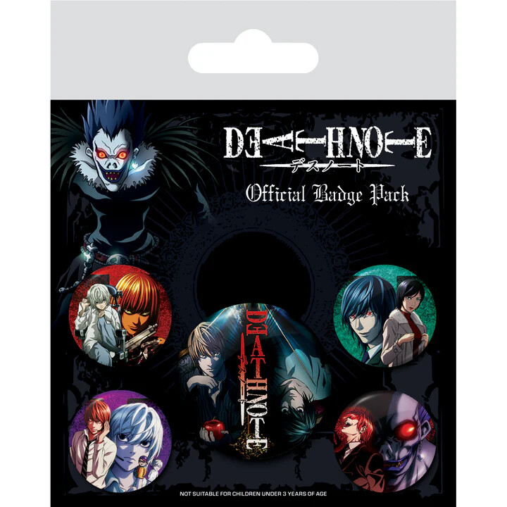 Σετ κονκάρδες Death Note - Connections of Fate