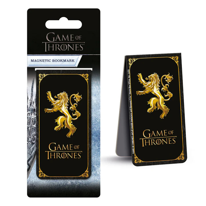 Μαγνητικός σελιδοδείκτης Game Of Thrones - Lannister Insignia