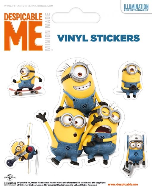 Stickers Minions (Despicable Me) - Minions Doing