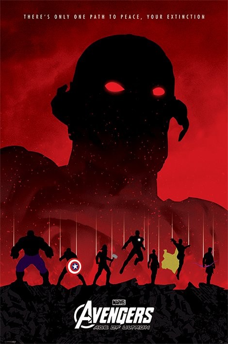Плакат Avengers 2: L'Ère d'Ultron - Extinction