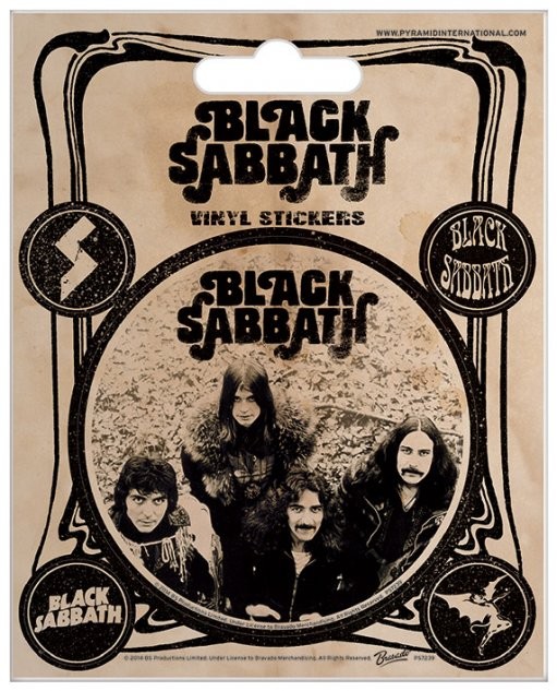 Stickers Black Sabbath - Vintage