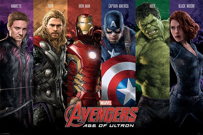 Плакат Avengers: Age Of Ultron - Team