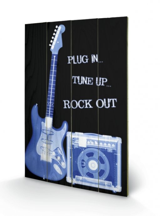 Ξύλινη τέχνη Rock Out