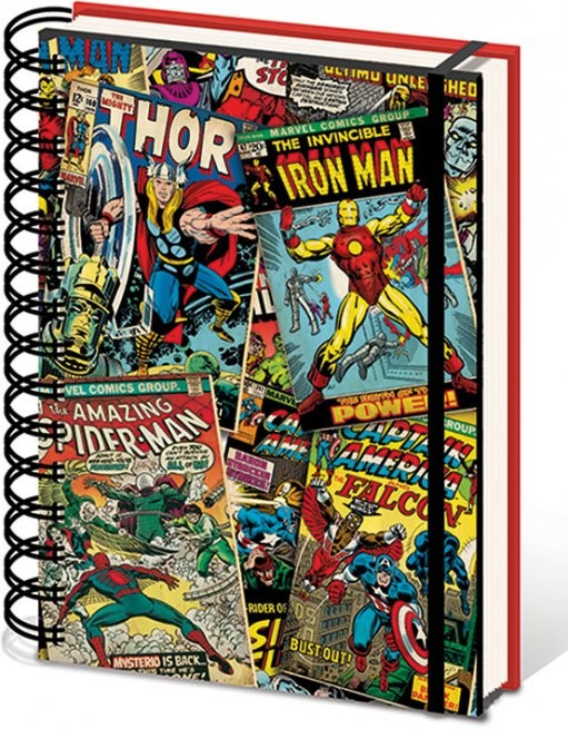 Тетрадки Marvel A4 - Lenticular