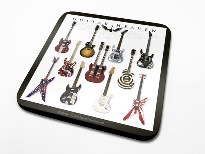 Coaster Guitar Heaven