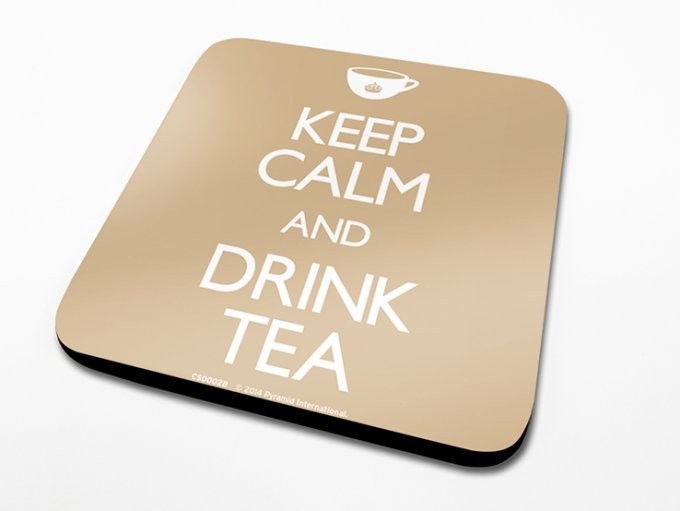Coaster Keep Calm, Drink Tea
