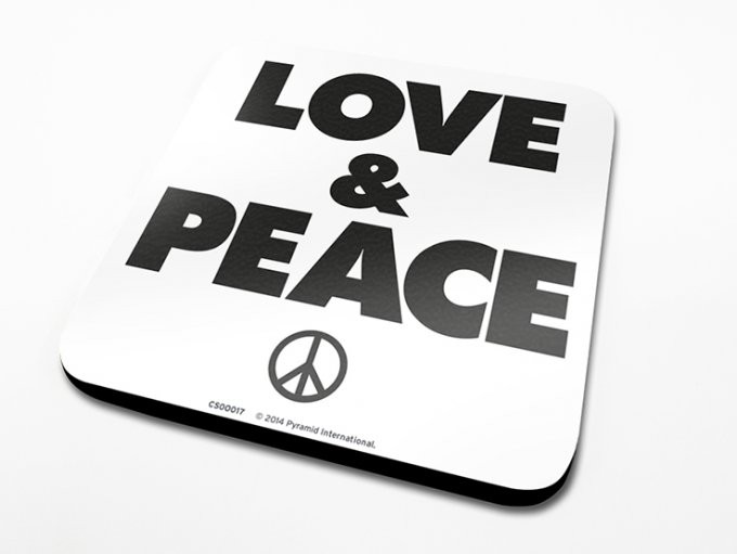 Coaster Love & Peace
