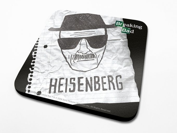 Coaster Breaking Bad - Heisenberg Paper