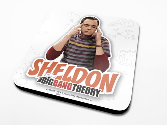 Coaster The Big Bang Theory - Sheldon