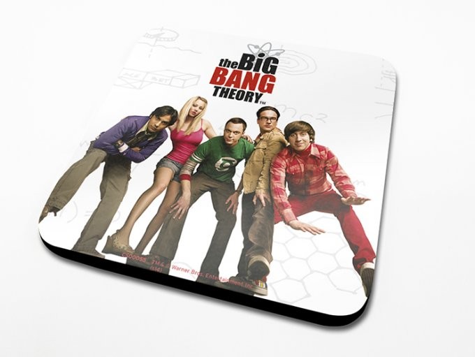 Coaster The Big Bang Theory - Cast