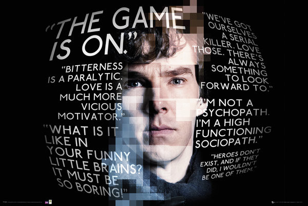 Плакат Sherlock - Sherlock Quotes