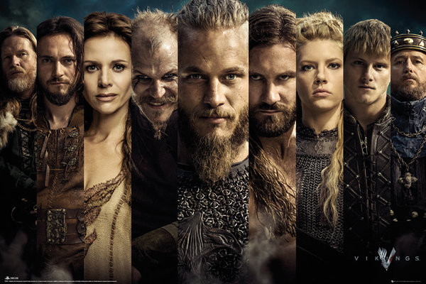 Poster Vikings - Grid