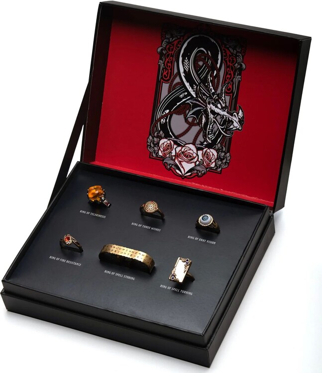 Ρεπλίκα Dungeons & Dragons: Honor Among Thiefs - Adjustable Rings Set Skills