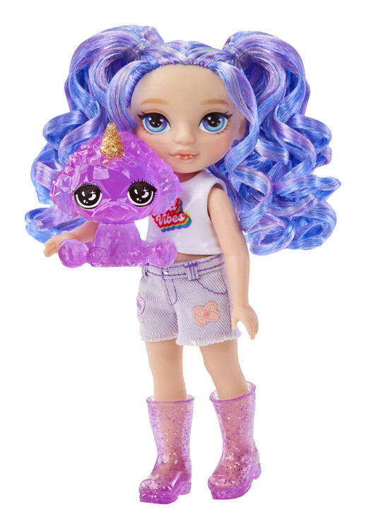 Rainbow High - Littles Dolls - Amethyst (Purple)