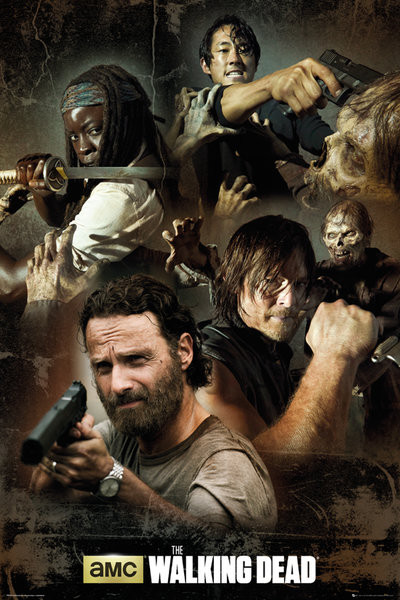 Плакат The Walking Dead - Collage