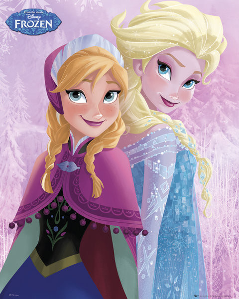 Плакат Frozen - Sisters