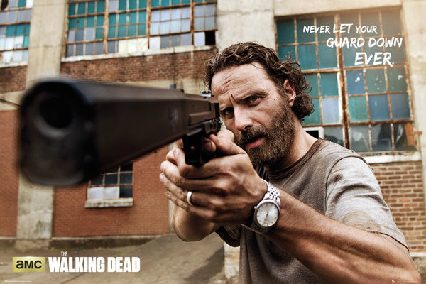 Плакат The Walking Dead - Rick Gun