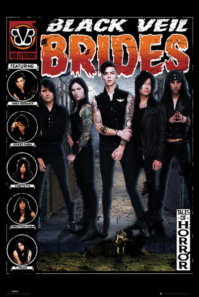 Плакат Black Veil Brides - Tales of Horror