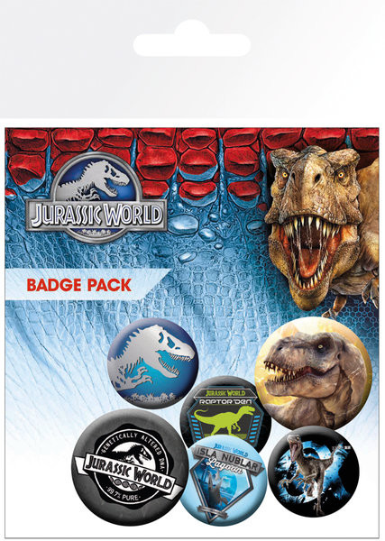 Badge set Jurassic World - Mix