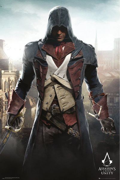 Πλαισιωμένη αφίσα Assassin's Creed Unity - Cityscape