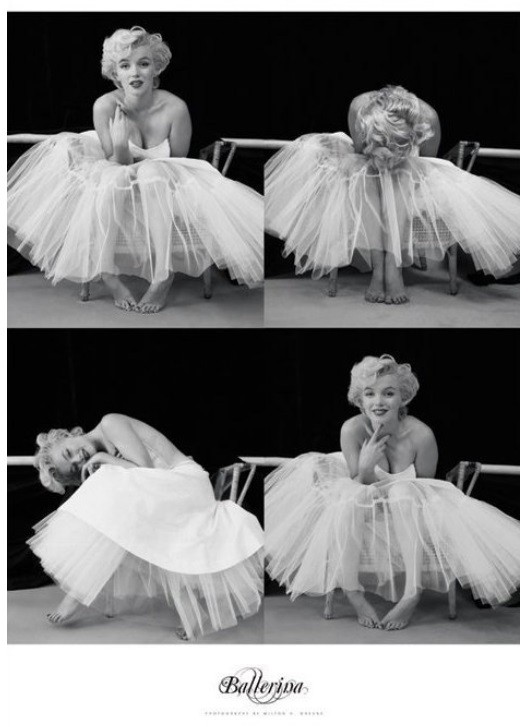 Πλαισιωμένη αφίσα Marilyn Monroe - ballerina