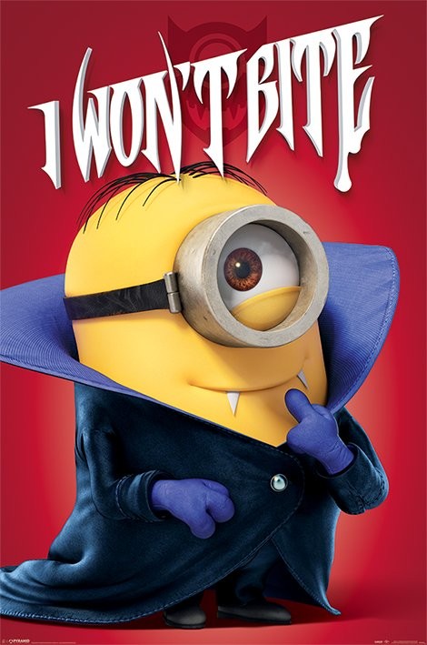 Poster Minions - I Won't Bite