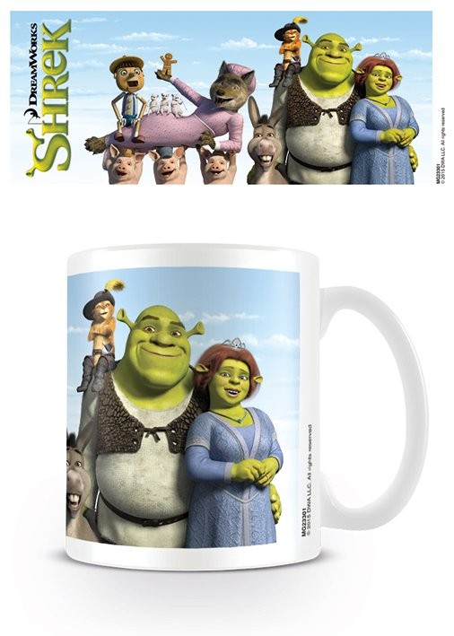 Skodelica Shrek - Characters
