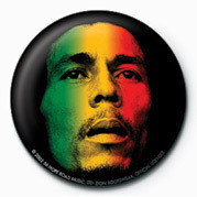 Bedž BOB MARLEY - face