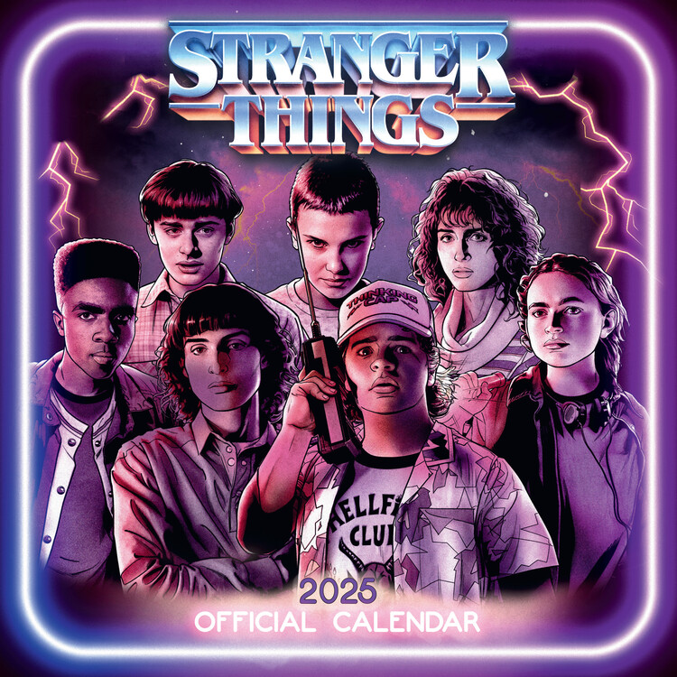 Kalendar 2027 Stranger Things