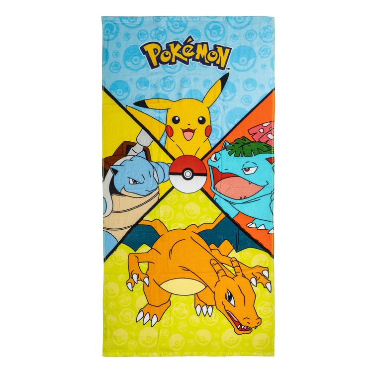 Ručnik Pokemon - Starters